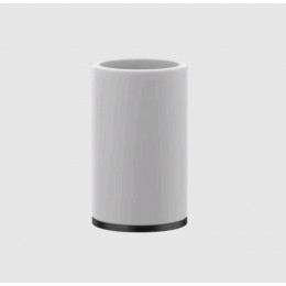 Стакан, Gessi, Inciso, шгв 75*75*127, цвет-белый/Aged Bronze