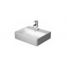 Раковина, Duravit, DuraSquare, шгв 450*350*140, отверстия для смесителя-отсутствуют, цвет-белый