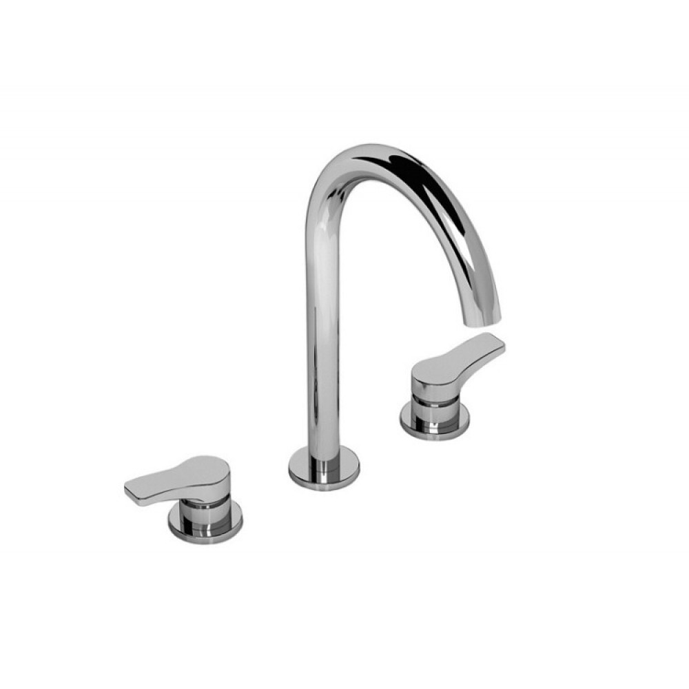 Смеситель для раковины, Fantini, AL/23 LISSONI, цвет-белый матовый