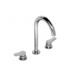 Смеситель для раковины, Fantini, AL/23 LISSONI, цвет-белый матовый