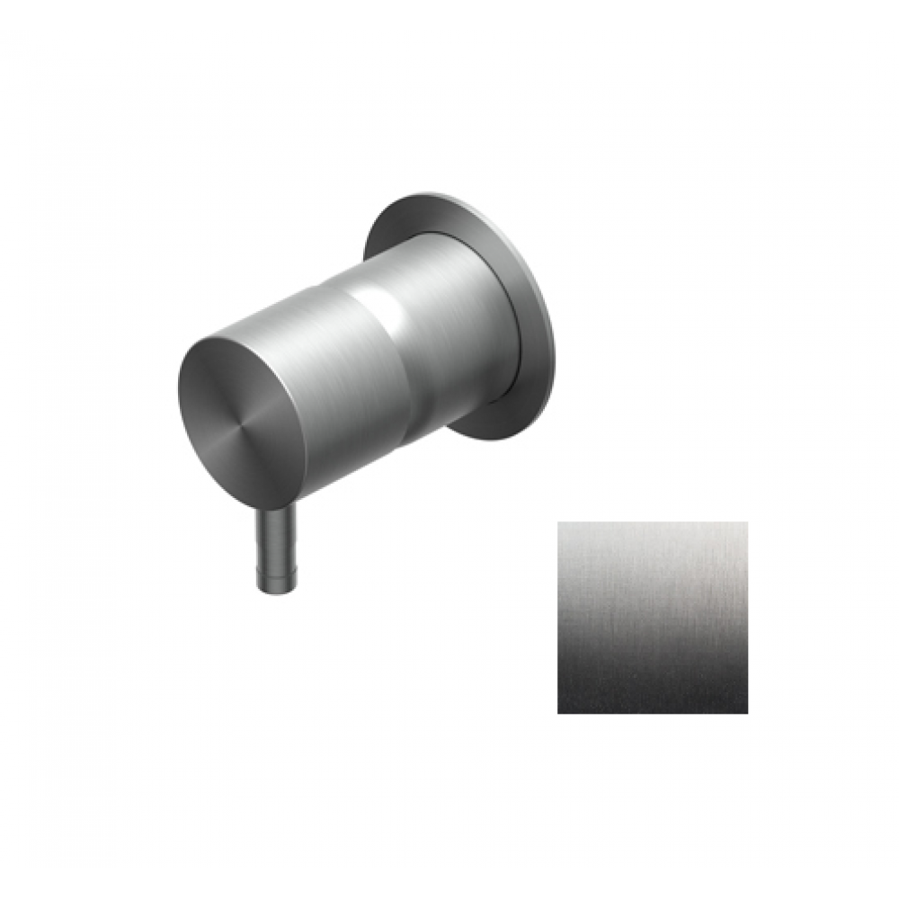 Смеситель для душа, Ritmonio, Diametro35, на 1 потребитель, цвет-Brushed Black Chrome