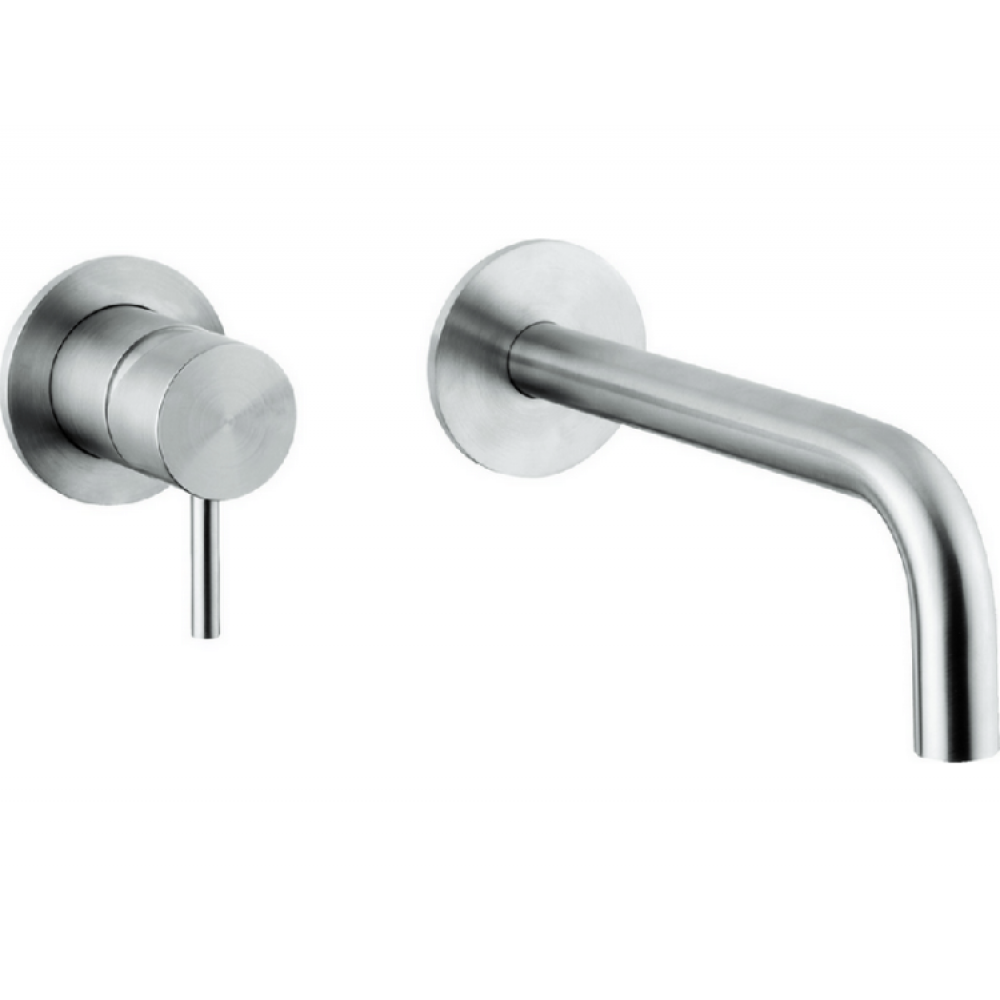 Смеситель для раковины, Cisal, Xion, цвет-Brushed Stainless Steel