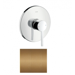 Смеситель для душа, Axor, Axor Starck, на 1 потребитель, цвет-шлифованная бронза