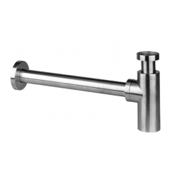 Сифон, Cisal, Xion, для раковины, цвет-нержавеющая сталь