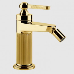 Смеситель для биде, Gessi, VENTI20, цвет-Gold PVD