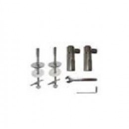 Комплект петель, Cielo, Smile, цвет-хром