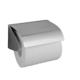 Держатель туалетной бумаги, Nofer, Classic, шгв 130*105*70, цвет-сталь матовая