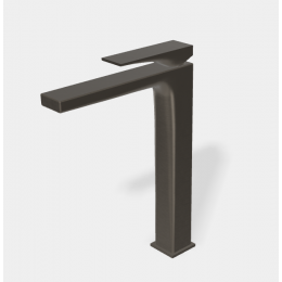 Смеситель для раковины, Fima Carlo Frattini, Zeta, цвет-брашированный черный хром