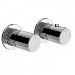 Смеситель для душа, Gessi, Habito Unito, на 2 потребителя, цвет-хром