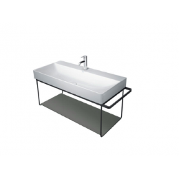 Полка, Duravit, DuraSquare, шг 970*380, цвет-фланелево-серый