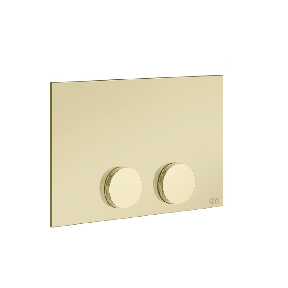 Клавиша смыва, Gessi, Anello, для унитаза, шгв 215*12*145, цвет-Brass PVD