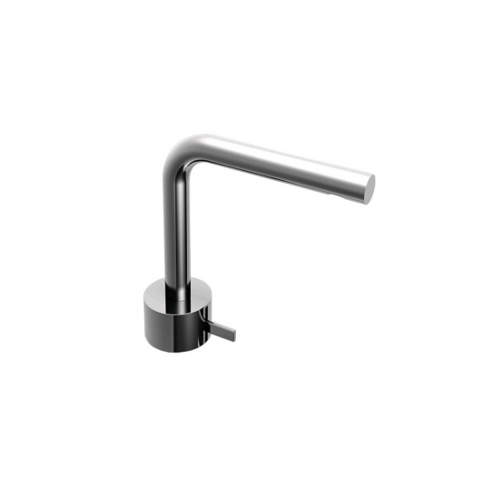 Смеситель для раковины, Fantini, AF/21 Fukasawa, цвет-матовая натуральная сталь