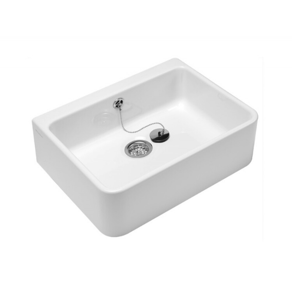 Мойка, Villeroy&Boch, O'Novo, шгв 595*500*200, цвет-альпийский белый