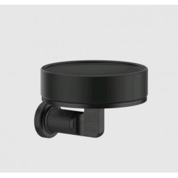 Мыльница, Gessi, Inciso, шгв 115*125*84, цвет-чёрный/Aged Bronze