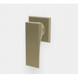 Смеситель для душа, Fima Carlo Frattini, Zeta, на 1 потребитель, цвет-шампань брашированная