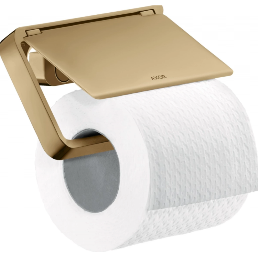 Бумагодержатель, Axor, Axor Universal Softsquare, шгв 135*21*80, цвет-полированная бронза
