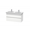 Тумба под раковину, Duravit, Durastyle, шгв 1150*453*610, раковина-необходимо заказать, цвет-белый матовый