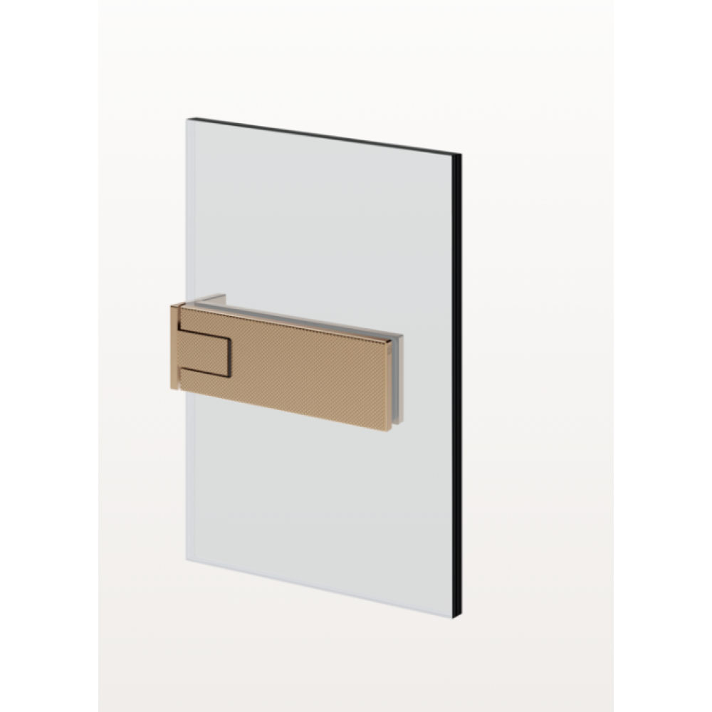 Петля стена-стекло, Gessi, Shower outfit. DIAMANTATO, цвет-Warm Bronze Br. PVD