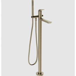 Смеситель для ванны и душа, Gessi, Ventaglio, цвет-Finox Brushed Nickel