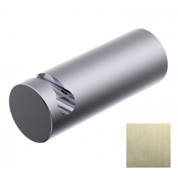 Крючок, Ritmonio, Elementa Fittings, шгв 30*80*30, цвет-Brushed Champagne Stainless Steel PVD