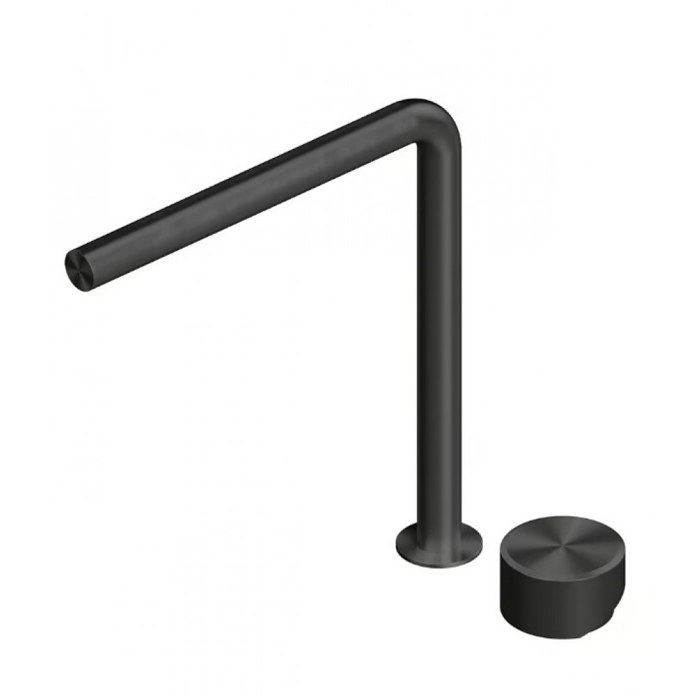 Смеситель для раковины, Quadro design, Stereo, цвет-золото черное (Black Gold)