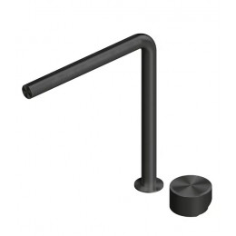 Смеситель для раковины, Quadro design, Stereo, цвет-золото черное (Black Gold)