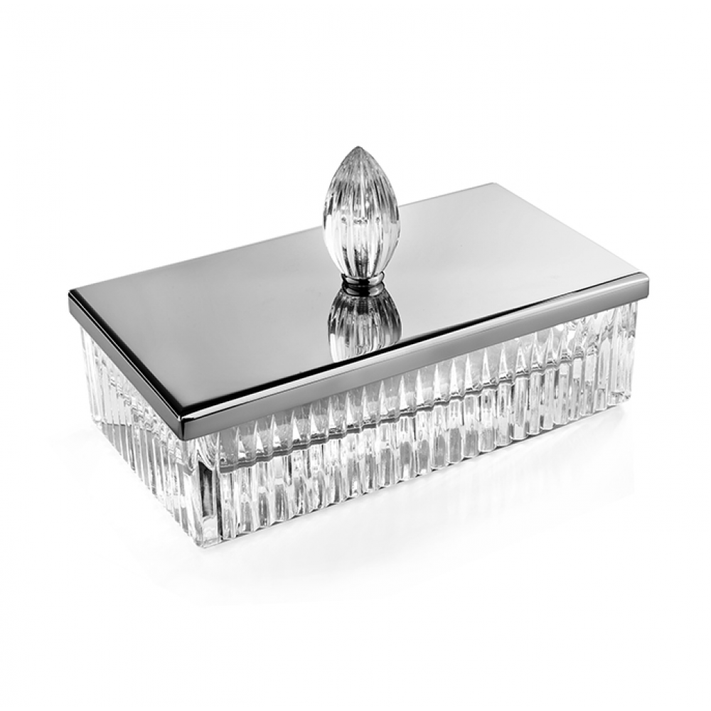 Контейнер, 3SC, Elegance, настольный, шгв 230*125*70, цвет-хром