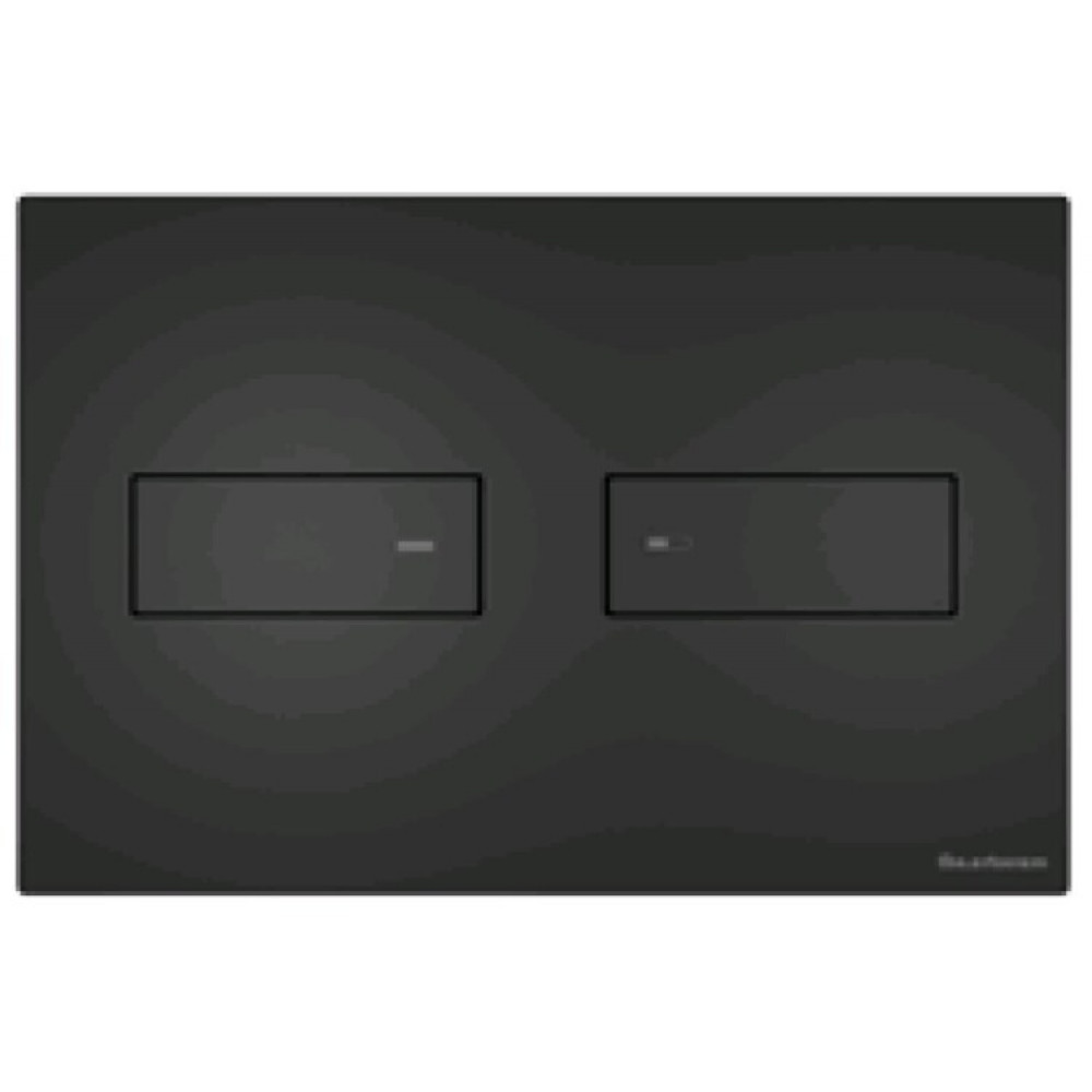 Клавиша смыва, Artceram, Inox 711, для унитаза, шгв 245*5,5*165, цвет-черный матовый