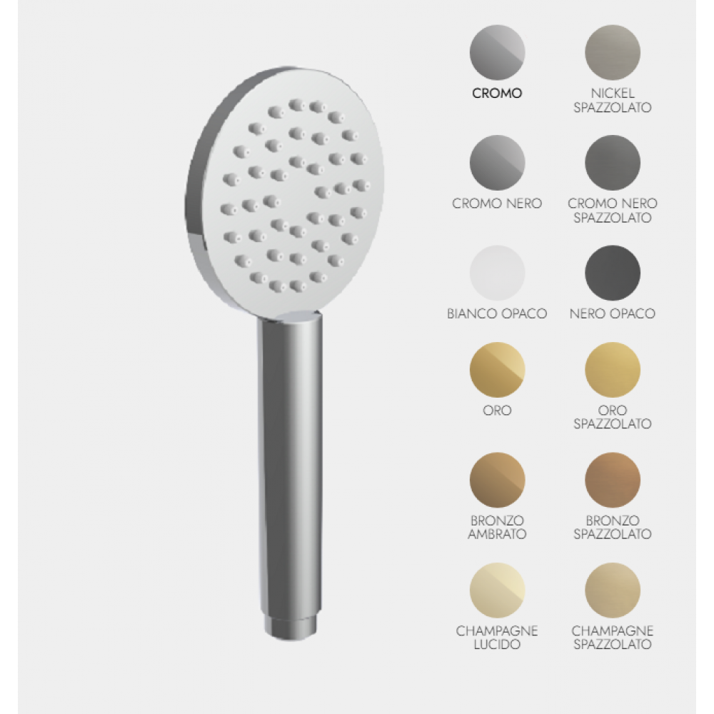 Ручной душ, Fima Carlo Frattini, Handshowers, 90, цвет-бронза янтарная