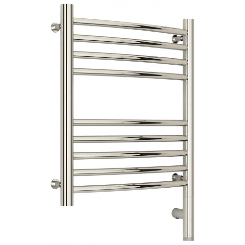 Полотенцесушитель, Сунержа, Богема 3.0, выгнутая, шгв 432*88*624, нижнее справа, МЭМ, цвет-сталь (без покрытия)