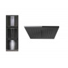 Верхний душ, Gessi, Minimali, шг 350*350, цвет -Mirror Steel