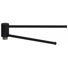 Полотенцедержатель, Сунержа, 360, ш 250, цвет-черный матовый