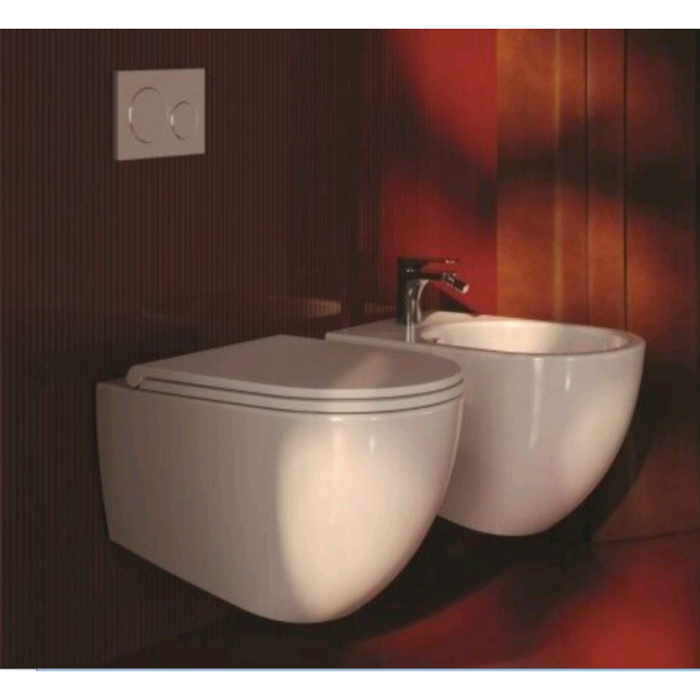 Сиденье для унитаза, Artceram, File 2.0, цвет-белый