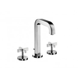 Смеситель для раковины, Hansgrohe, Axor Citterio, цвет-полированное золото