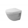 Унитаз, Duravit, Starck 3, подвесной, шгв 360*485*355, WonderGliss, цвет-белый