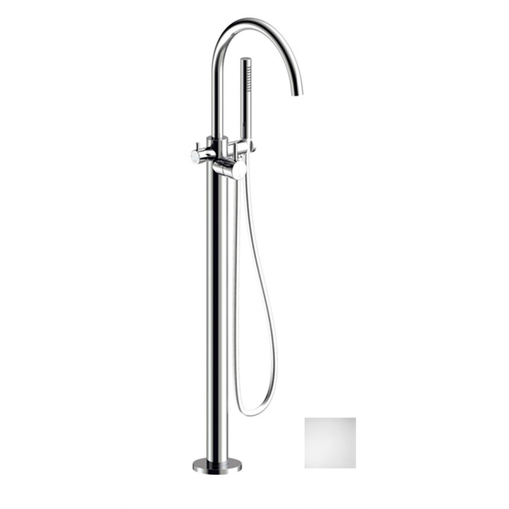 Смеситель для ванны и душа, Almar, цвет-белый матовый (Товар заказной, возврату не подлежит)