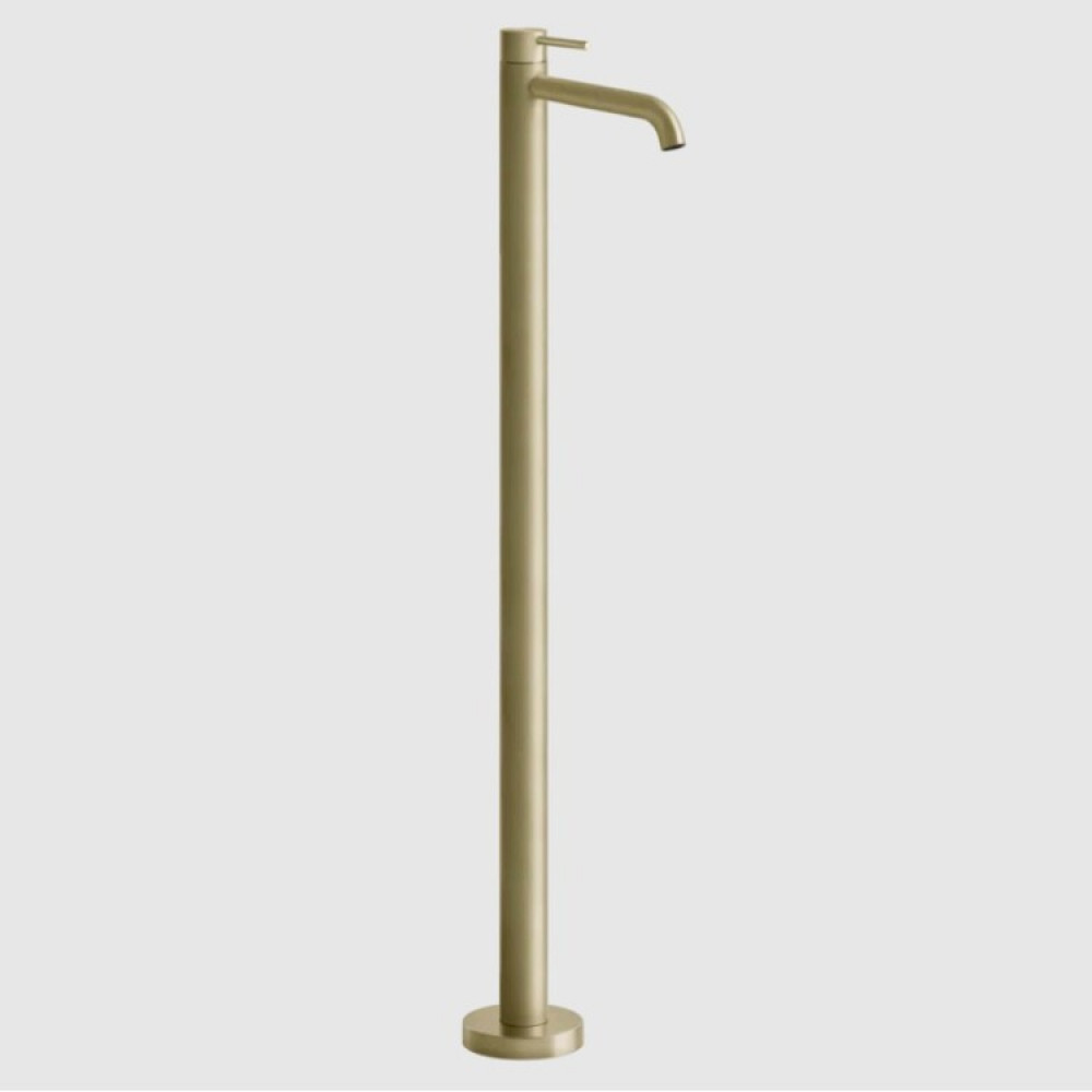 Смеситель для раковины, Gessi, 316 Flessa, цвет-Brushed Brass PVD