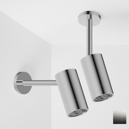 Корпус верхнего душа, Ritmonio, поворотный, форсунку-необходимо заказать для функционирования верхнего душа, цвет-Brushed Chrome