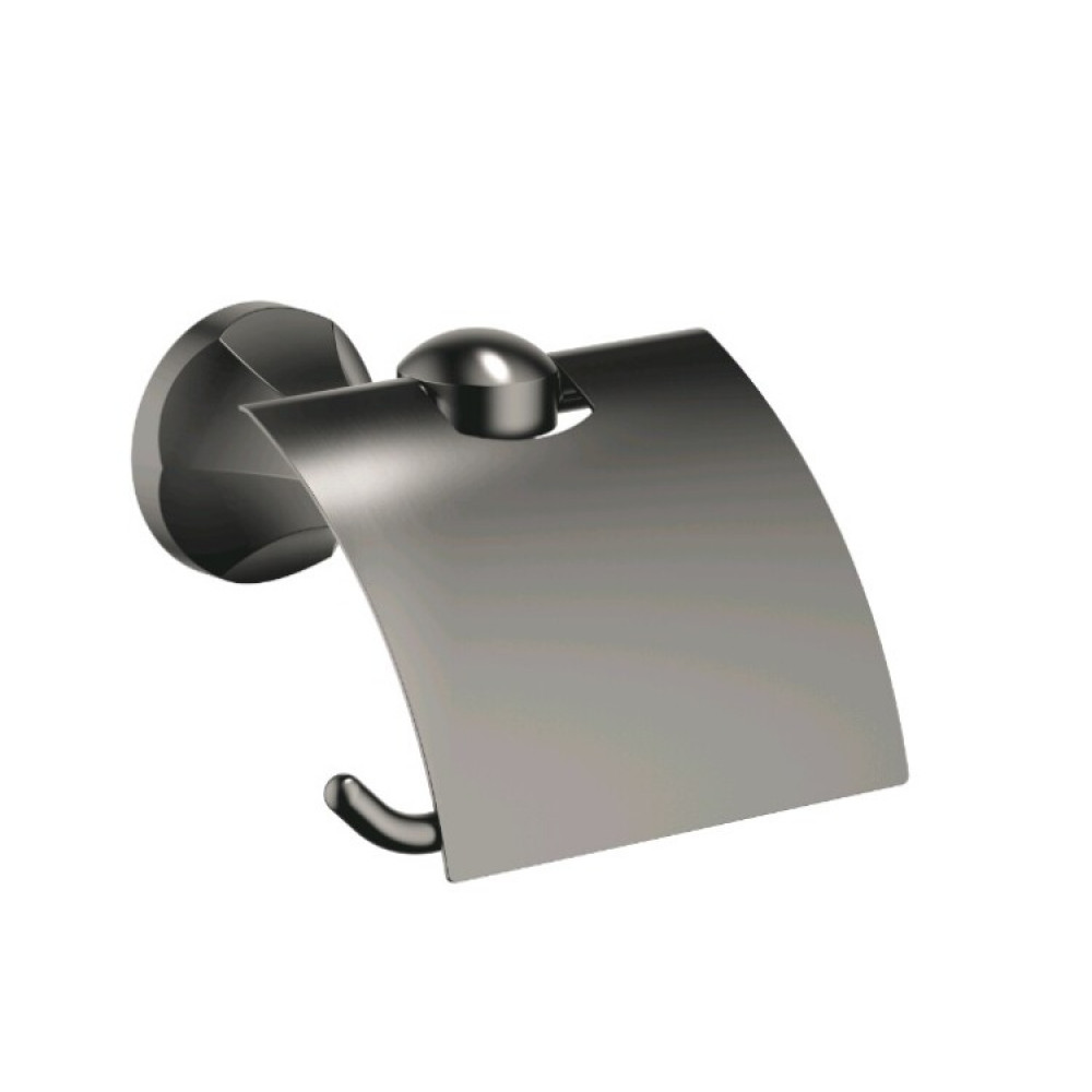 Бумагодержатель, Dornbracht, Madison, шгв 145*150*90, цвет-платина темная сатинированная (Dark Platinum Satin)