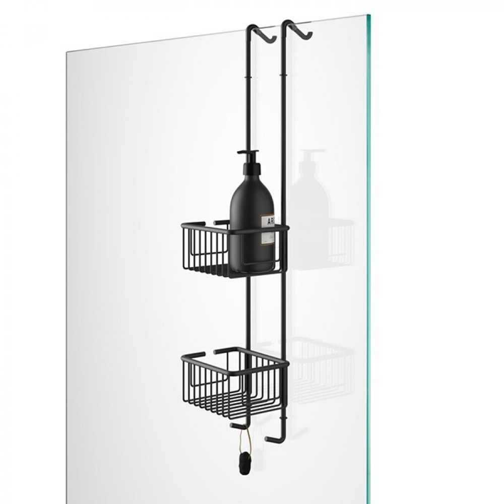 Полка, Decor Walther, DW HGK 2, шгв 150*120*700, цвет-черный матовый