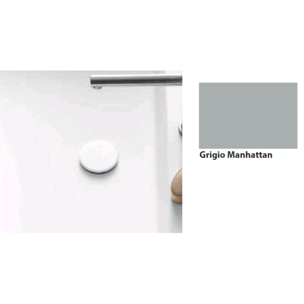 Донный клапан, ARBI, цвет-Grigio Manhattan Matt