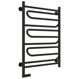 Полотенцесушитель, Сунержа, Элегия 2.0, шгв 650*117-132*862, нижнее слева, МЭМ, цвет-черный матовый