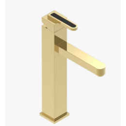 Смеситель для раковины, THG, Profil black Onyx, цвет-латунь