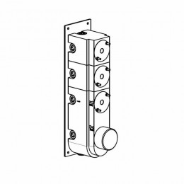 Внутренняя часть, Carimali, назначение-смеситель для душа термостатический, не окрашен