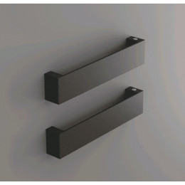 Полотенцесушитель, Broner, Matua, шгв 800*80*120, сухой ТЭН, цвет-RAL 9005 матовый