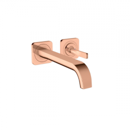 Смеситель для раковины, Axor, Axor Citterio E, цвет-полированное красное золото