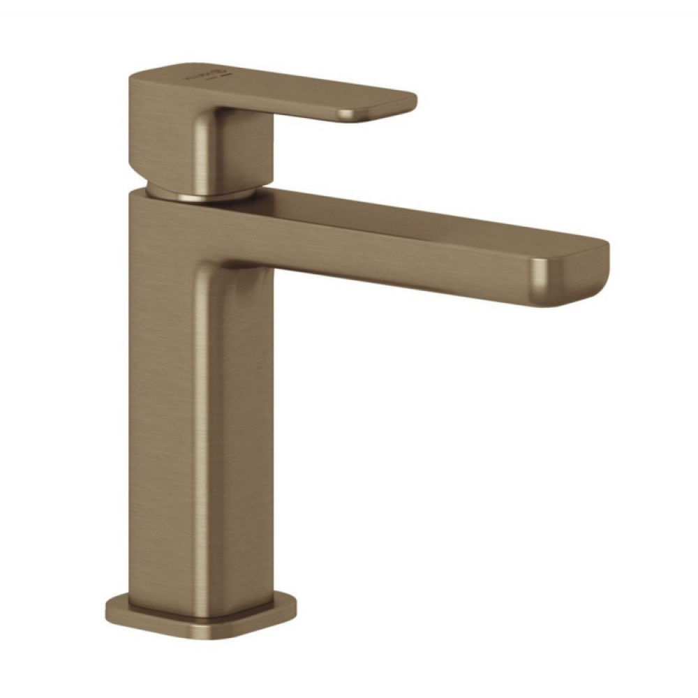 Смеситель для раковины, Kludi, Renon, цвет-бронза брашированная