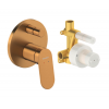 Смеситель для душа, Duravit, на 2 потребителя, цвет-Brushed bronze
