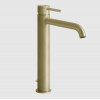 Смеситель для раковины, Gessi, 316 Flessa, цвет-Brushed Brass PVD