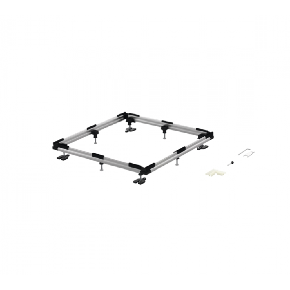 Установочная система, Bette, BetteBASIC, для поддона, шг-900*850 мм, хром/черный